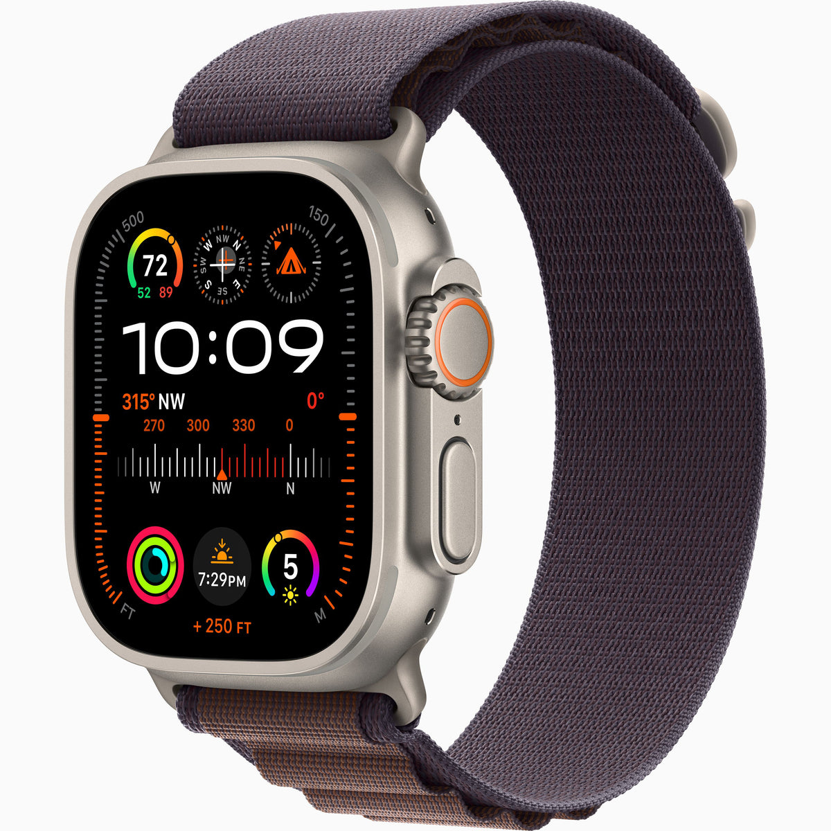 APPLE WATCH ULTRA 49MM TITANUM STARLIGHT ALPINE LOOP M