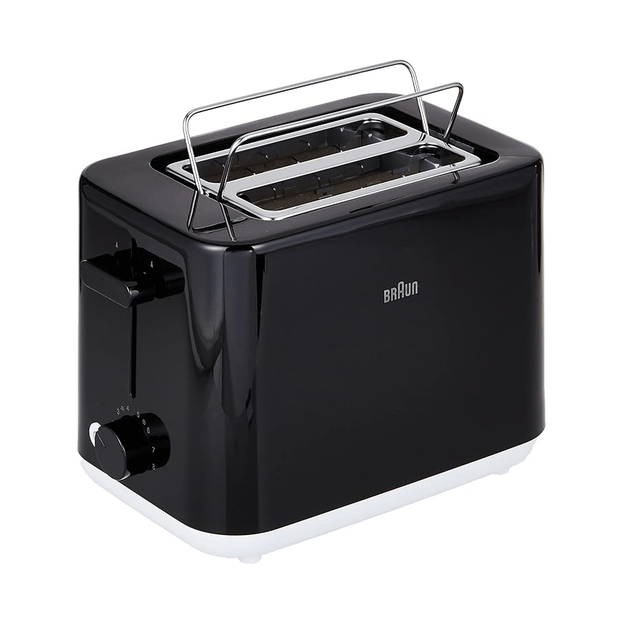Braun 2 Slice Plastic Black HT1010BK