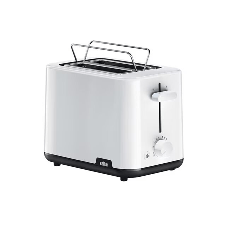 Braun 2 Slice Plastic White HT1010WH
