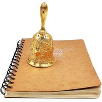 Home Decor Dome-star Hand Ringing Bell 11cm